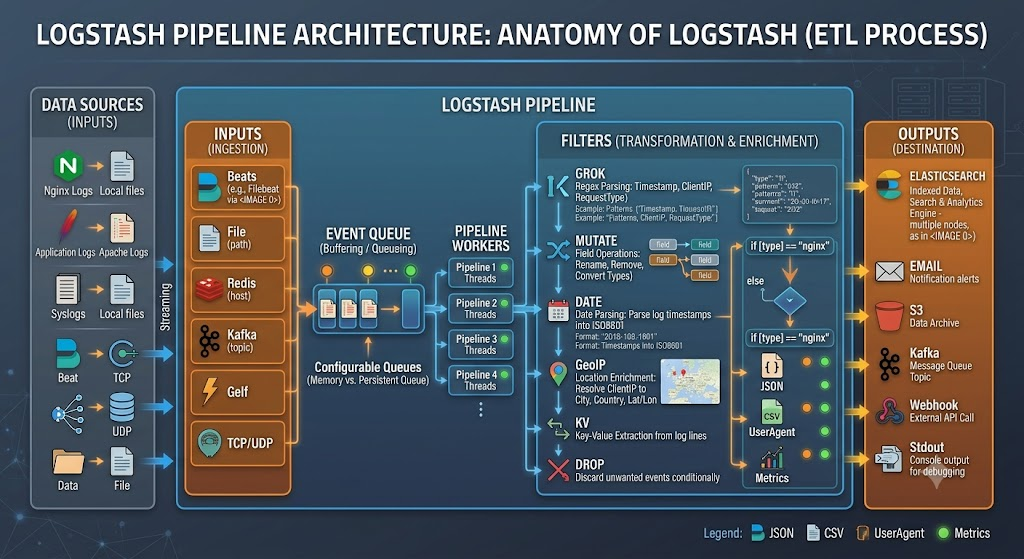 Logstash 管道配置实战:从入门到精通